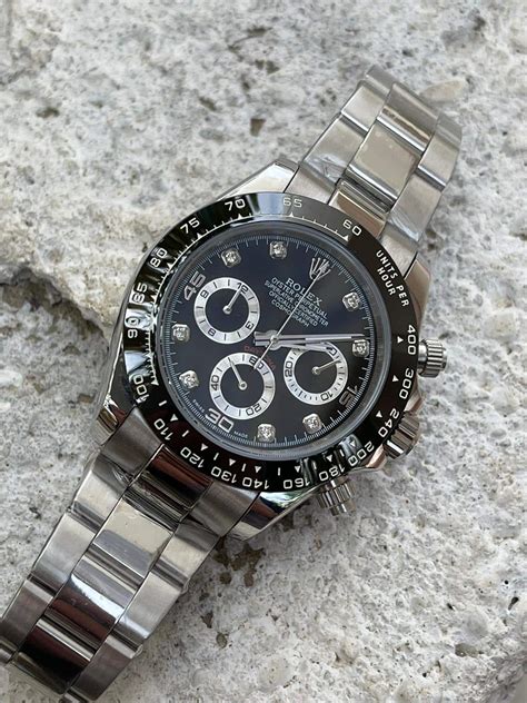 rolex siyah saat